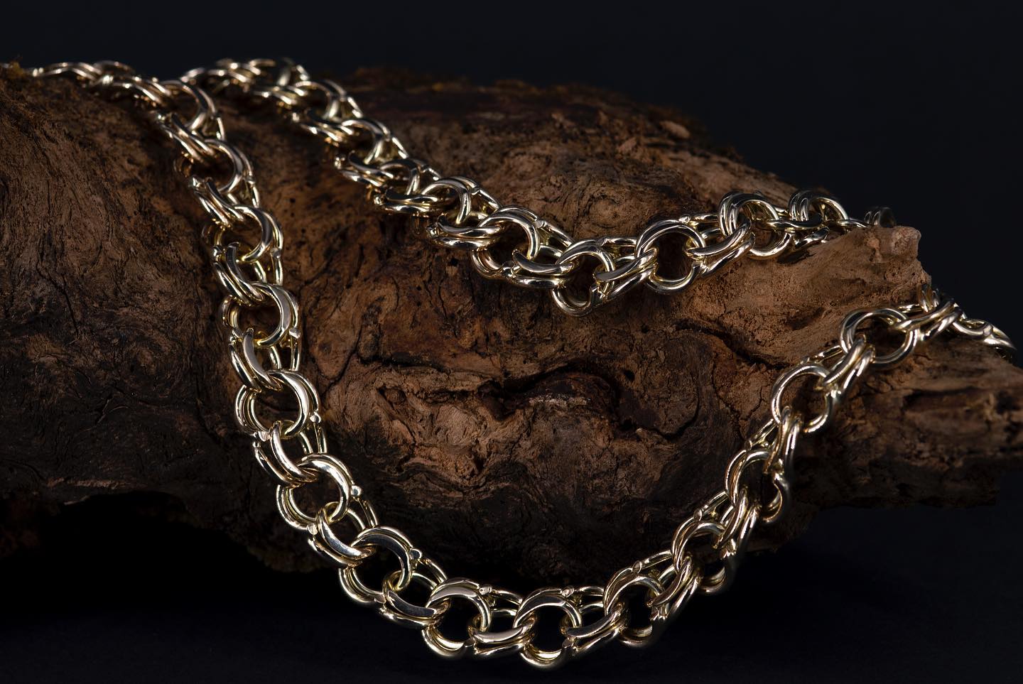 Łańcuszek kubański złoty